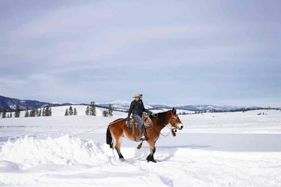  'Skijoring' Is Like Waterskiing — Besides With Snow and Horses — and I Tried It at This Montana Resort